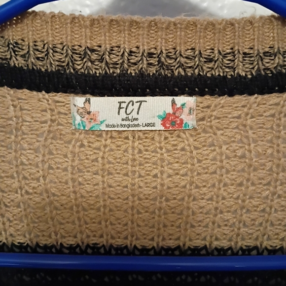 Striped Knit Cardigan - Picture 2 of 3